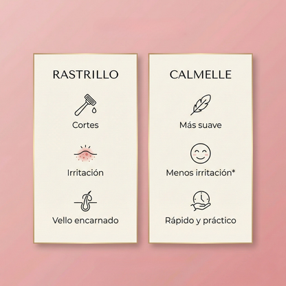 CALMELLE Silk™ - Depilación Suave Sin Irritación
